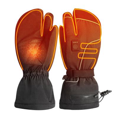 China 7.2V mitenes calorosos recarregáveis de patinagem Ski Mittens aquecido elétrico à venda