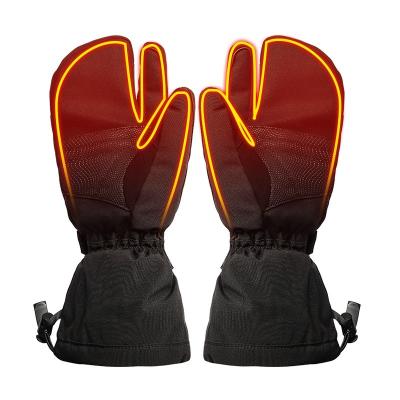 China 7.4V navulbaar Elektrisch Verwarmd Ski Gloves Battery Operated Gloves voor de Winter de Openlucht Jacht Te koop