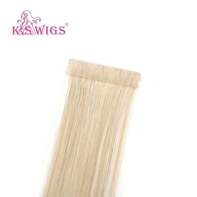 China PU Peel Handtie Tape In Hair K.S WIGS 16 Inch Hand Tied Hair Extens Tape Machine Tape For Micro Hair Tape In Hair Extens for sale