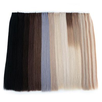 China K.SWIGS 24inch Straight Double Wave Silky Straight Remy Tape In Hair Extensions for sale