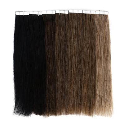 China Virgin Straight Silky Straight Straight Remy Tape Hair Extension K.S WIGS 8inch-40inch for sale