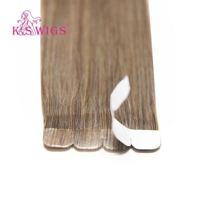 China Silky Straight Wave K.S WIGS 12 Inch Mini Tape In Hair Mini Dv Tape Debtor Hair Extensions Making Machine for sale