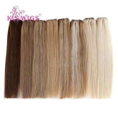 China K.S Hair WIGS 100% 20 Inch Hair Extensions Clip In Human Seamless Clip In Hair Extensions Hair Clip In for sale