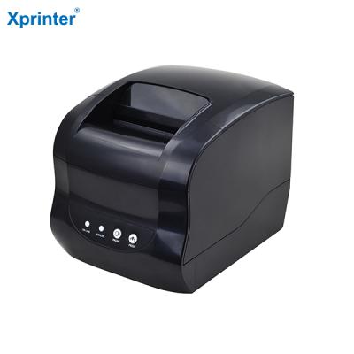 China Black And White Supermarket 3inch USB POS Receipt Label Printer QR Code Barcode Sticker Maker Thermal Label Printer for sale