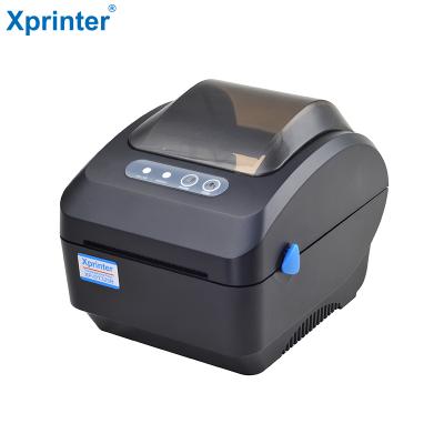 China Supermarket black and white sticker Xprinter XP-DT325B label direct thermal barcode printer label for sale