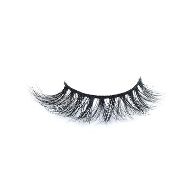 China Multi Reusable Fluffy Mink Eyelash Extensions Russian Private Label 3D Layer Tape Lash Eye Lashes Wholesale for sale