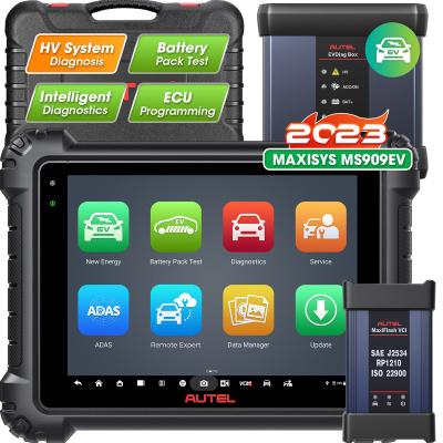 China 2023 Autel maxisys ms909ev ms909 Autel maxisys ms909ev ms909 diagnostic tool Autel ev car ktag PCM flash ECU j2534 software device tuning programming tools for sale