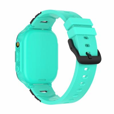 China Touch Screen Most Popular Green Waterproof Touch Screen Child's Play Smart Watch With Button Operate for sale