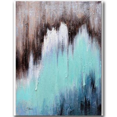 China Modern New Design Handmade Abstract Oil Painting Wall Art On Canvas for sale