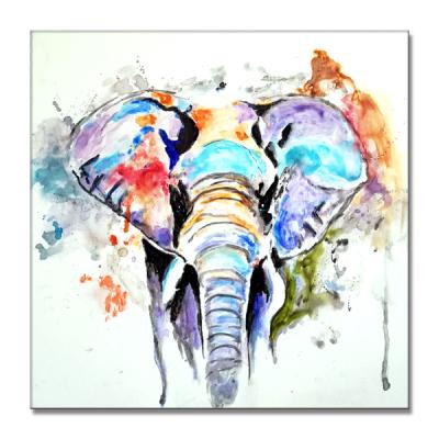 China Abstract Animal Elephant for Abstract Noise Painting Handmade Watercolor for sale