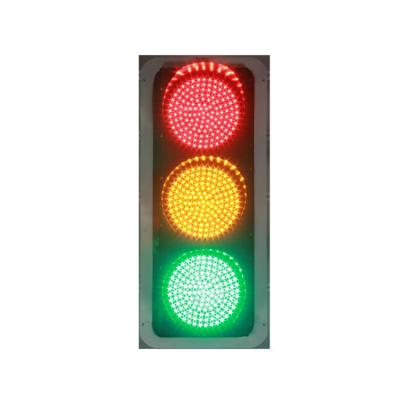 China Traffic Safety Led Warning Lights 200mm Yellow 300mm Red and Green Led Traffic Lights Solar LED Road Signal Light Traffic Lamp for sale