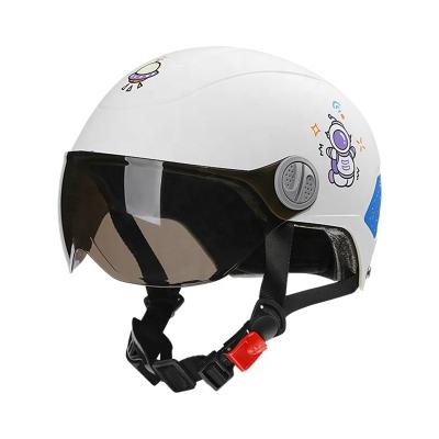 China Retro BYB/288 Classic Children Helmet Children Motorcycle Helmet Competitive And Economical Cascos for sale