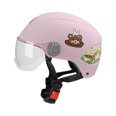 China Retro classics child BYB/288 2022 new cute helmet cartoon shark shape kids bike helmet skate kids animal helmet for sale