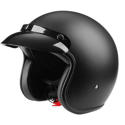 China Classic Retro Factory RNG/701M ODM/OEM DOT Helmet Moto Retro Flash ABS Half Helmet Motorcycle Direct for sale