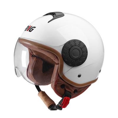 China Wholesale Retro Look RNG/750 3/4 Open Face Enfield Comfortable Royal Classic Motorcycle Helmets Indoor Wholesale RNG/750 for sale