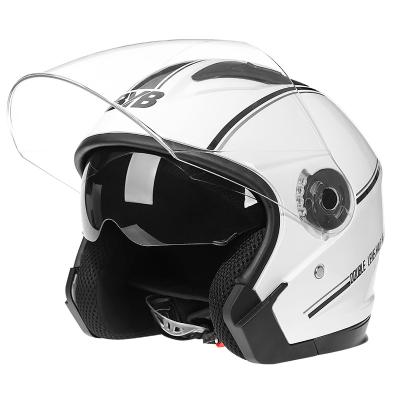 China White Safety Motocross Helmet Main Protection Style BYB/730 2022 New Over Road Motorcycle Helmets Mountain Bike Cycling Helmet for sale