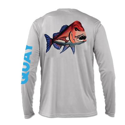 China UPF 50+ Antibacterial Custom Blank Fishing Shirt for sale