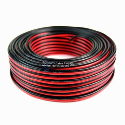 China 12AWG 14AWG 16AWG 18AWG Speaker Wire RGB Red Black Speaker Wire for sale