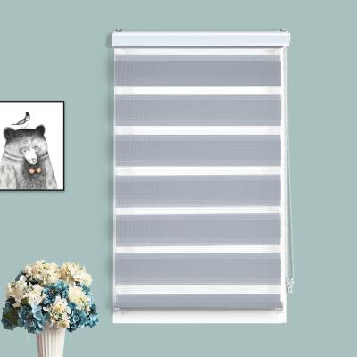 China Anti Blackout UV Curtain Blinds Window Zebra Roller Blind Blackout Roller Blinds for sale