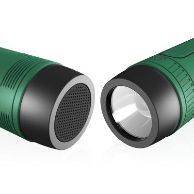 China No Multifunctional Mini Outdoor Flashlight Power Bank Wireless Speaker for sale