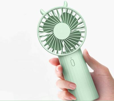 China 2022 USB Portable Travel LED Mini Fan Rechargeable Electric Handheld Fan Small Outdoor Pocket Light Outdoor Light Handheld Fan for sale