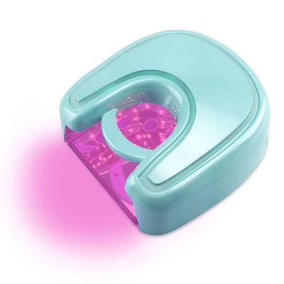 China LED UV Gel Fast Curing 48w Cordless Rechargeable Pink Light Cure Gel Nail Lamp UV Dryer Led Light Nail Lamp for sale