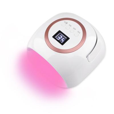 China Quickly Cure Any High Quality Cordless UV Curing UV Led Nail Lamp Or Led Gels Nail Polish Lamp 72w Rechargeable Led Nail Lamp for sale