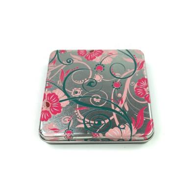 China Wholesale High Quality Small Square Candy Packaging Metal Tin Undamaged Box for sale