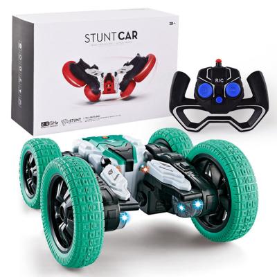 China RC Hobby Double Sided Cool Vehicles Remote Control Off-road Shaking Stunt Motors 360 Degree Rotating RC Stunt Car for sale