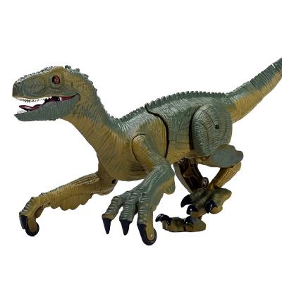 China 2021 Eco-friendly safety hot walking rc dinosaur electric animal realistic dinosaurs with lights for sale