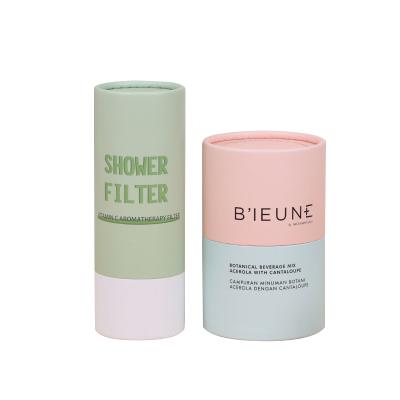 China Low MOQ Biodegradable Custom Watch Cylindrical Cardboard Box Recycled Materials Gift Paper Tube Package for sale