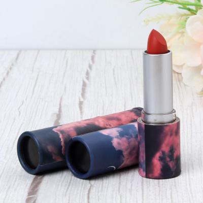 China Biodegradable Stylish New Design Lipstick Paper Tube Eco - Friendly Box for sale