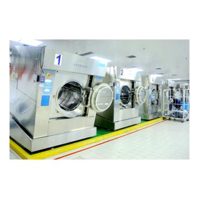 China Best full high speed commercial laundry washing machine automatic laundry equipment price for sale and dealer for sale