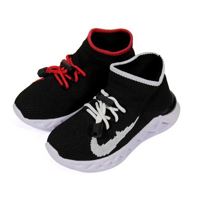 China Fashion Trend 3D Polyester Elastic Materials Knitting Upper Sports Shoe Socks Shoes Women for sale