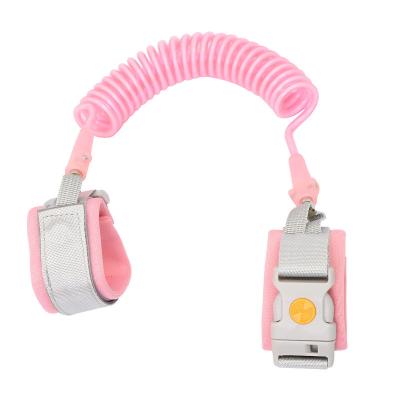 China Anti Lost Toddler Leash Child Wrist Strap Toddler Rope Hand Safety Leash Soft Magnetic Outdoor Anti-Lost Strip Plastic And Nylon Belt for sale