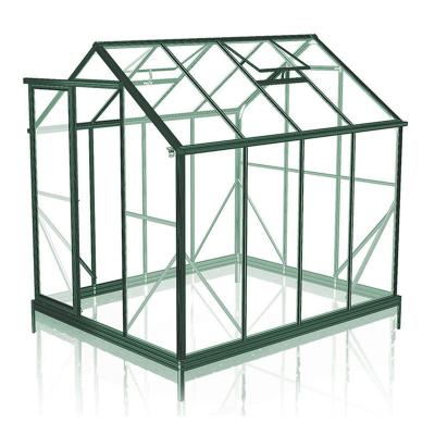 China Stable Structure Easily Assembled Glass Greenhouse Commercial Greenhouse Garden For Sale for sale