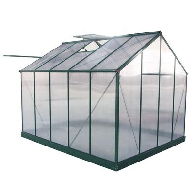 China Stable Structure Easily Assembled Hot Sale Greenhouse Glass Garden Greenhouse For Mushrooms for sale