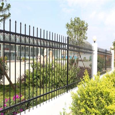 China Waterproof Spear Steel Fence Wrought Iron Fence Panels for sale