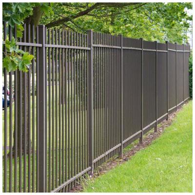 China Waterproof Hot Sales Powder Coated Wrought Iron Metal Garden Fence Panels for sale