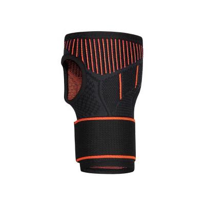 China Breathable Adjustable Elasticity Fitness Compression Sports Weightlifting Wrist Hand Support Brace Palm Protection Gloves for sale