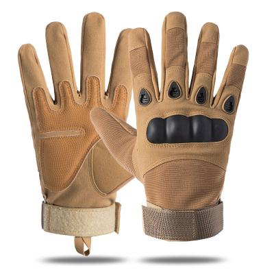 China Lightweight Breathable Full Finger Gloves Outdoor Sports Tactical Paintball Fishing Climbing Recycling Combat Hiking Hunting Gloves for sale