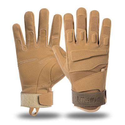 China Lightweight Breathable Full Finger Tactical Gloves Cycling Mountaineering Non Slip Gloves for sale