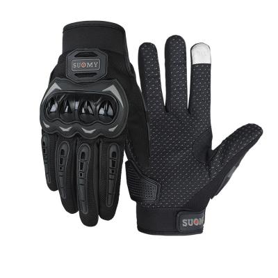 China Touch Screen Fingertips Motorcycle Gloves Fit Wearable Touch Screen Racing Motorcycle Bicycle Gears Protective Glove for sale