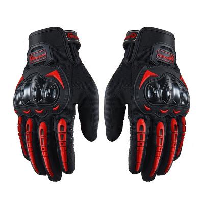 China Impact Resistance Waterproof Full Finger Safety Custom Logo Protective Auto Motorcycle Racing Sports Motocross Gloves for sale