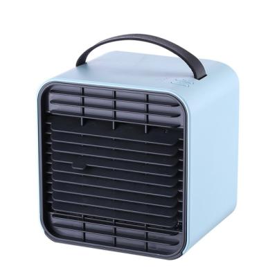 China 2021 European Protable Hotel Mini Conditioners For Home Office Adding Water Mini Air Cooler Desk Fan for sale