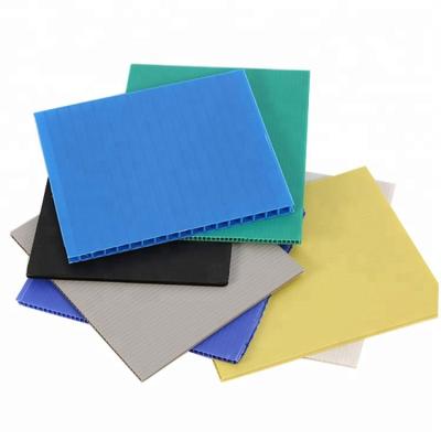 China Storage ; Packaging ; Protection; Advertising Lightweight High Impact Folding Corrugated PP Plastic Sheets for sale