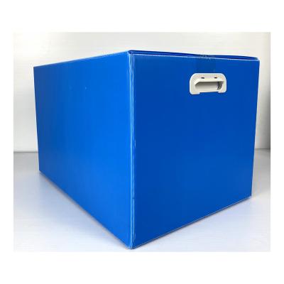 China Recyclable Strong PP Corrugated Corrugated Box PP Plastic Moving Box Recycle Bin for sale