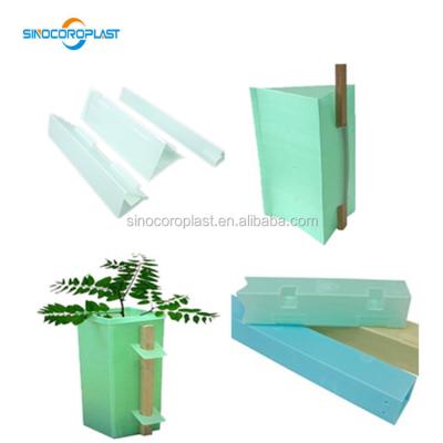 China Corflute Eco - Friendly Plastic Grape Shaft PP Corrugated Shaft Protectors for sale