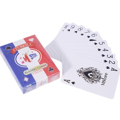 China Custom Recycable 2022 New Design Playing Card Games Card With Company Logo for sale