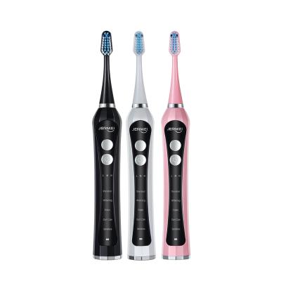 China Battery Powered Rechargeable Electric Toothbrush With Brush Holder Head Teeth Brush Electric for sale